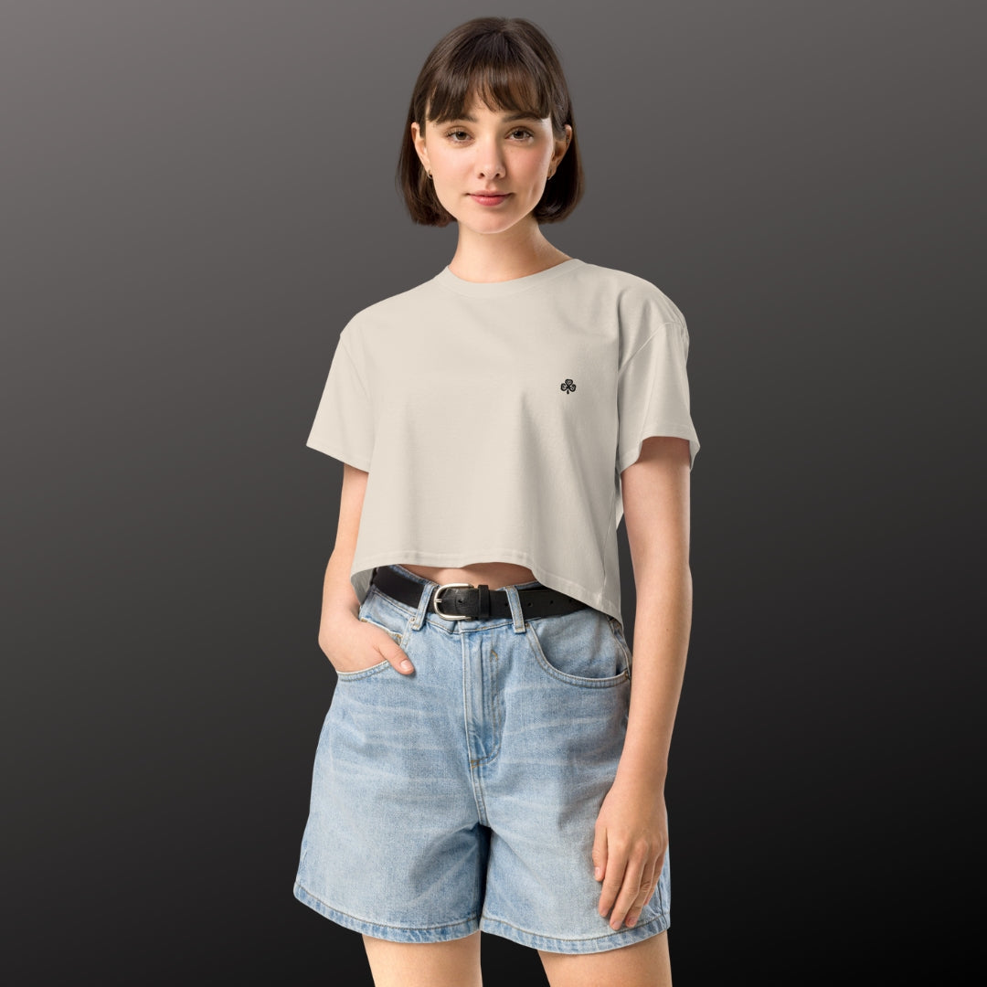 Women’s Luxury Basic Crop Top