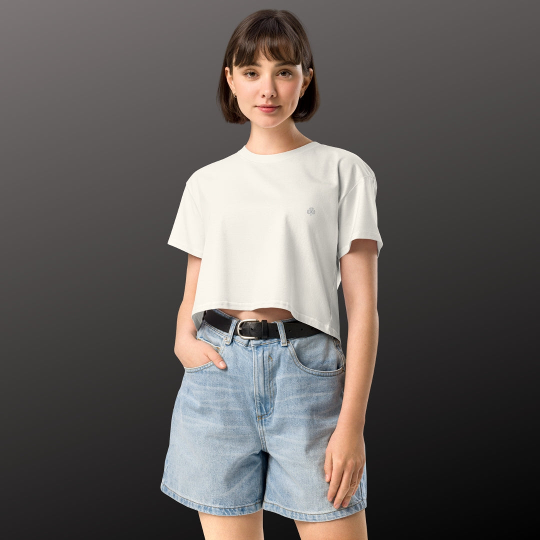 Women’s Luxury Basic Crop Top